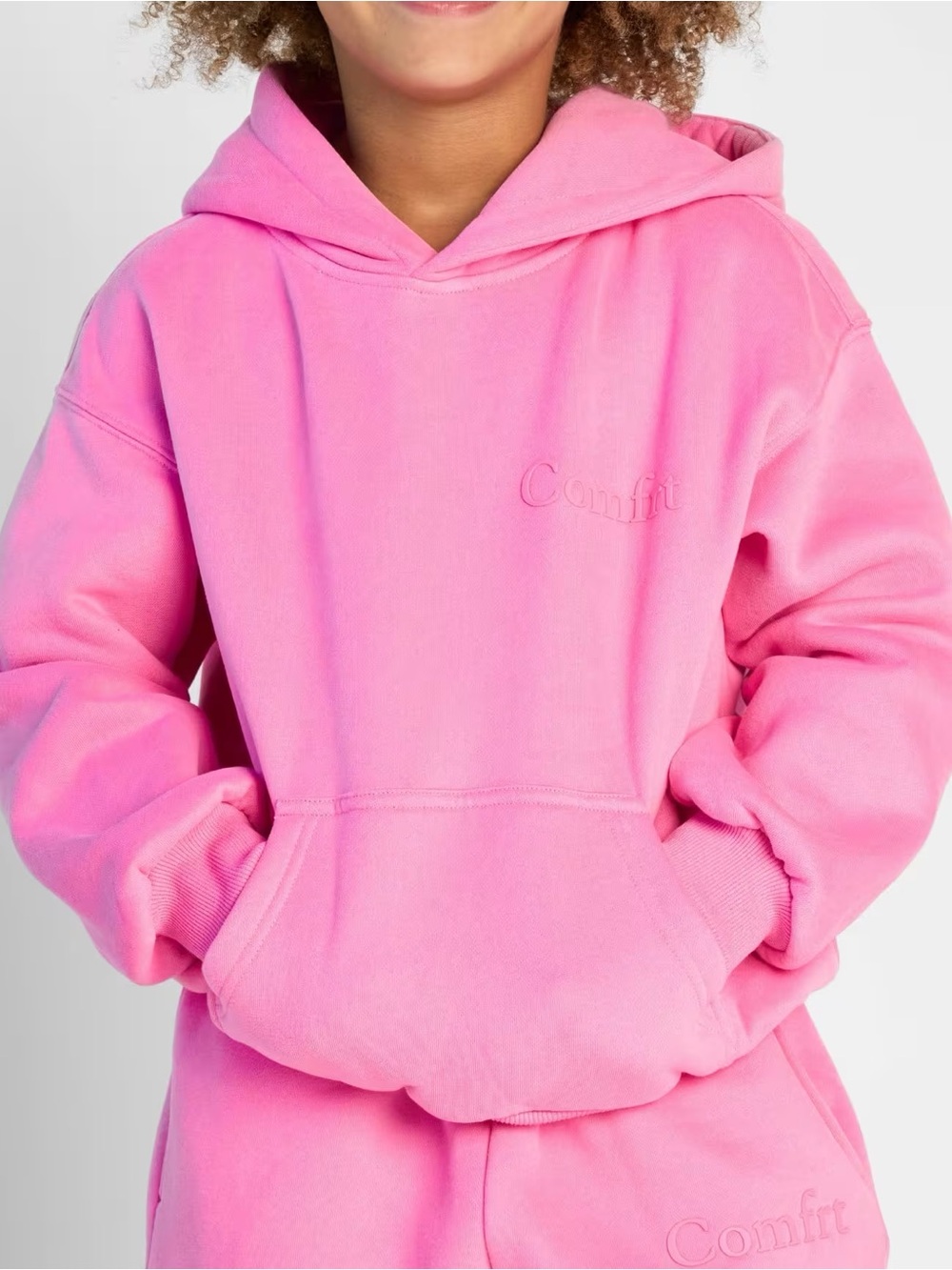 Comfrt Minimalist Kids Hoodie. Size XL